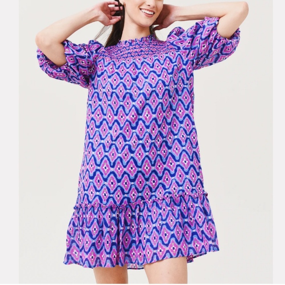 BANJANAN Women's‎ Nicole Dress - surreal dream abstract